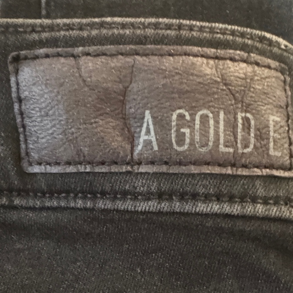 Agolde Colette Black Skinny Jeans for Women - Picture 7 of 8